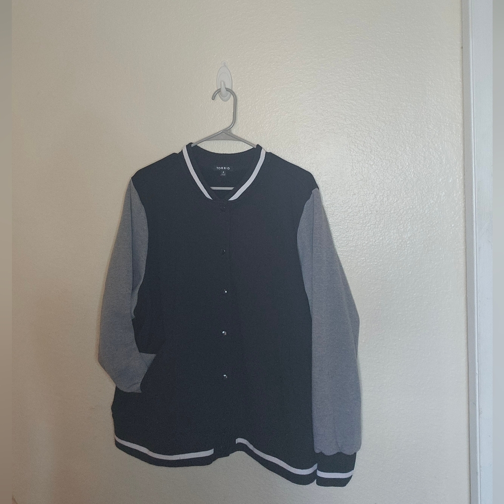Torrid Varsity bomber jacket